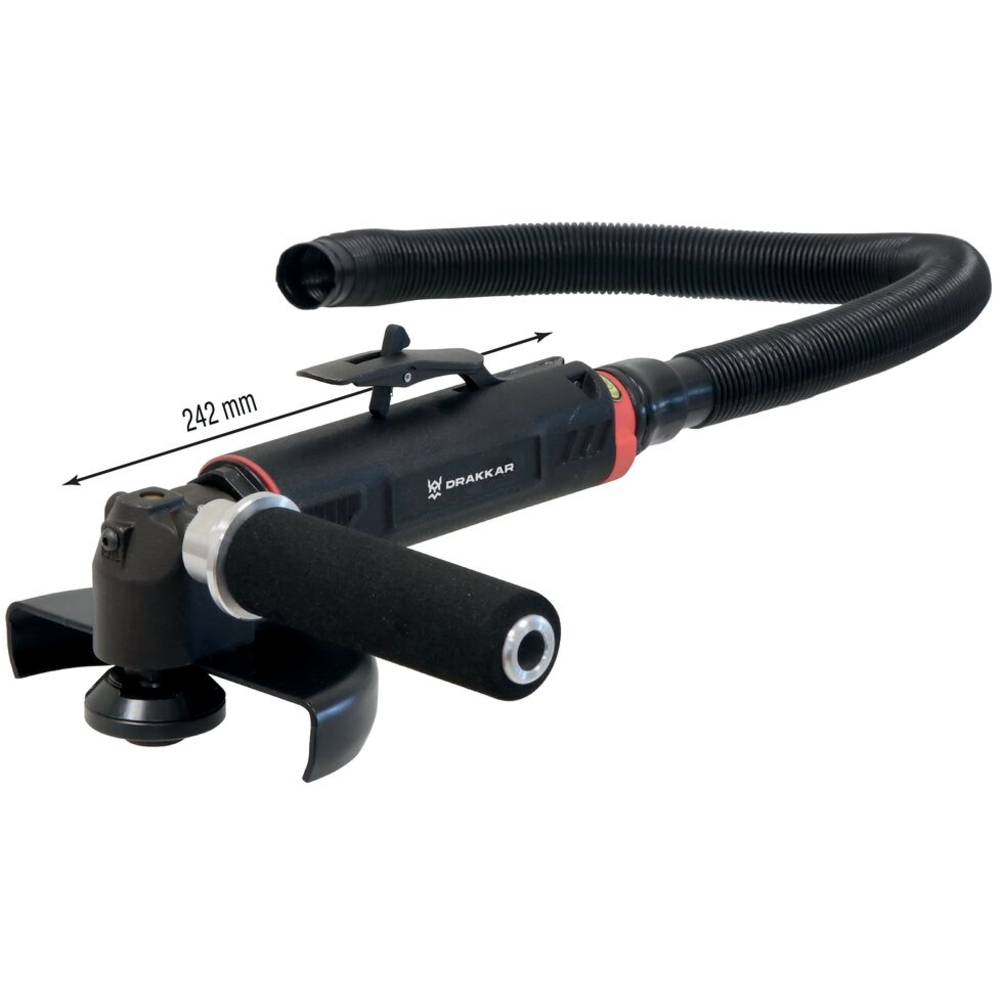 Meuleuse/tronçonneuse pneumatique disque 125mm longueur 242mm DRAKKAR EQUIPEMENT - 51272