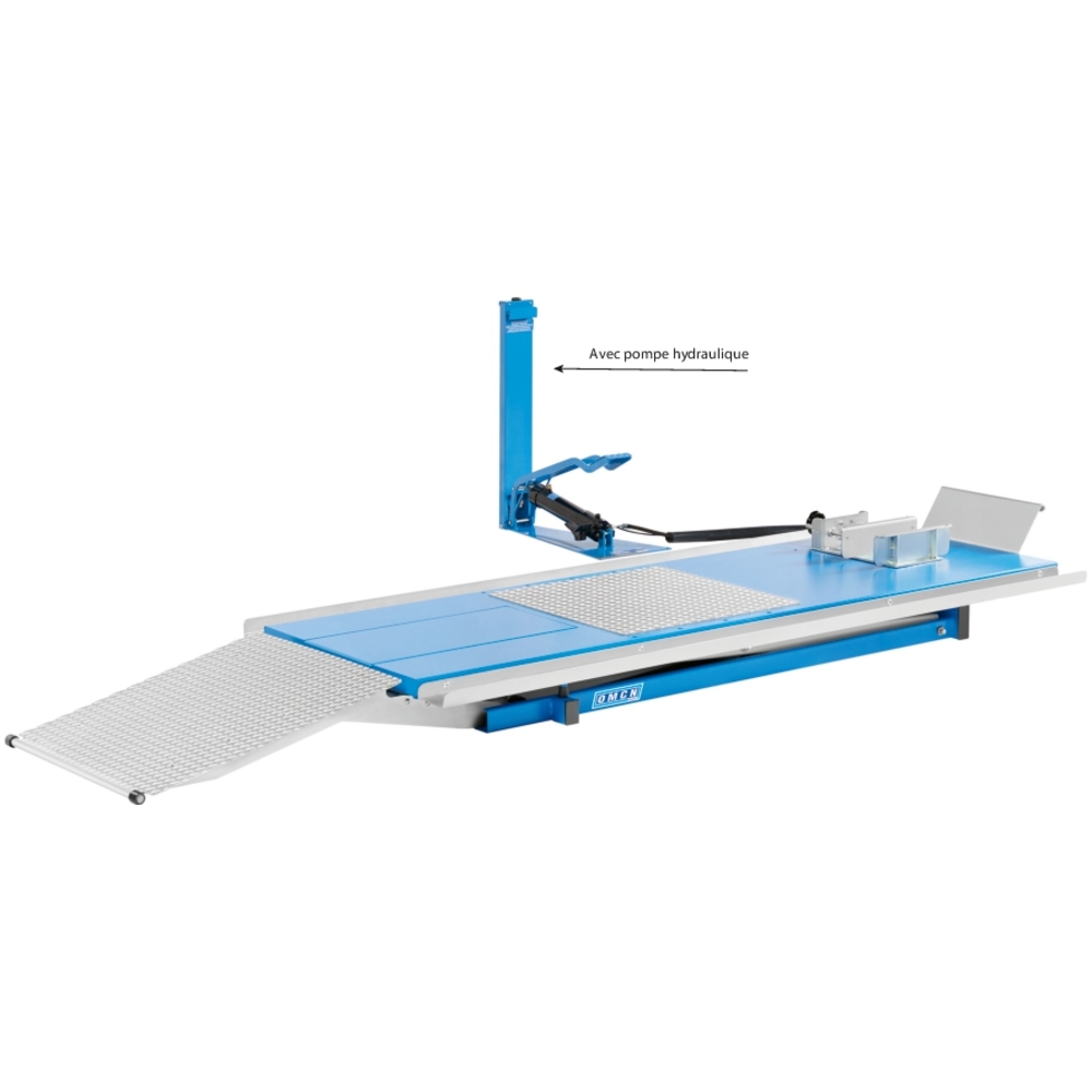 Table élévatrice fixe hydraulique 500kg pour moto OMCN - 52675