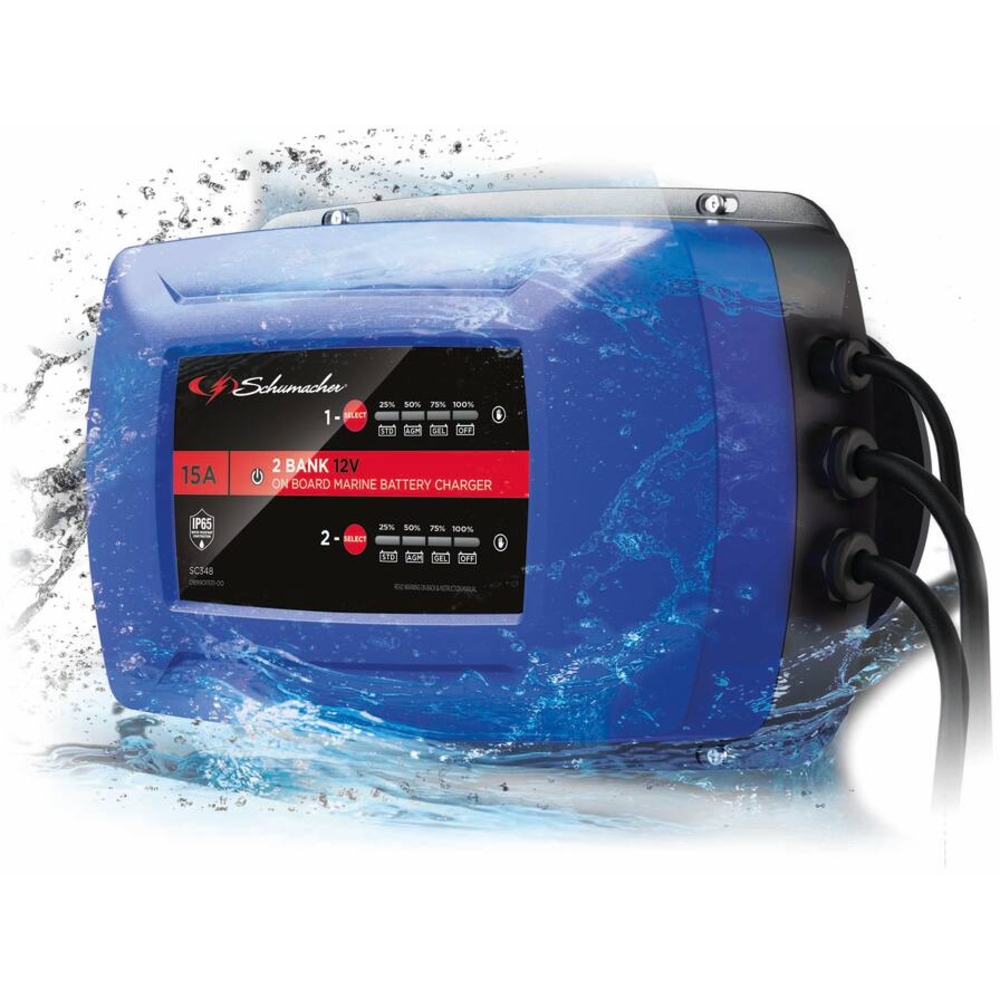 Chargeur électronique 12V 15A SC 348 SCHUMACHER - 54072