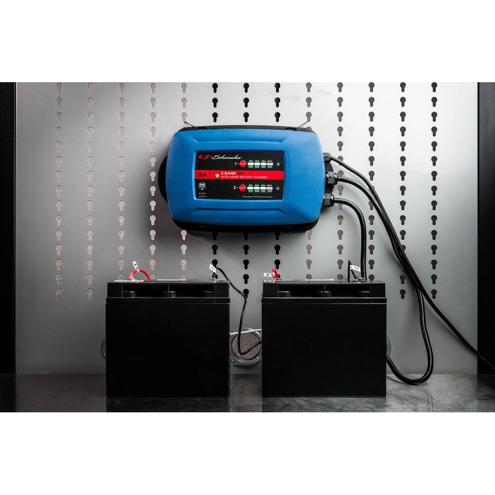 Chargeur électronique 12V 15A SC 348 SCHUMACHER - 54072