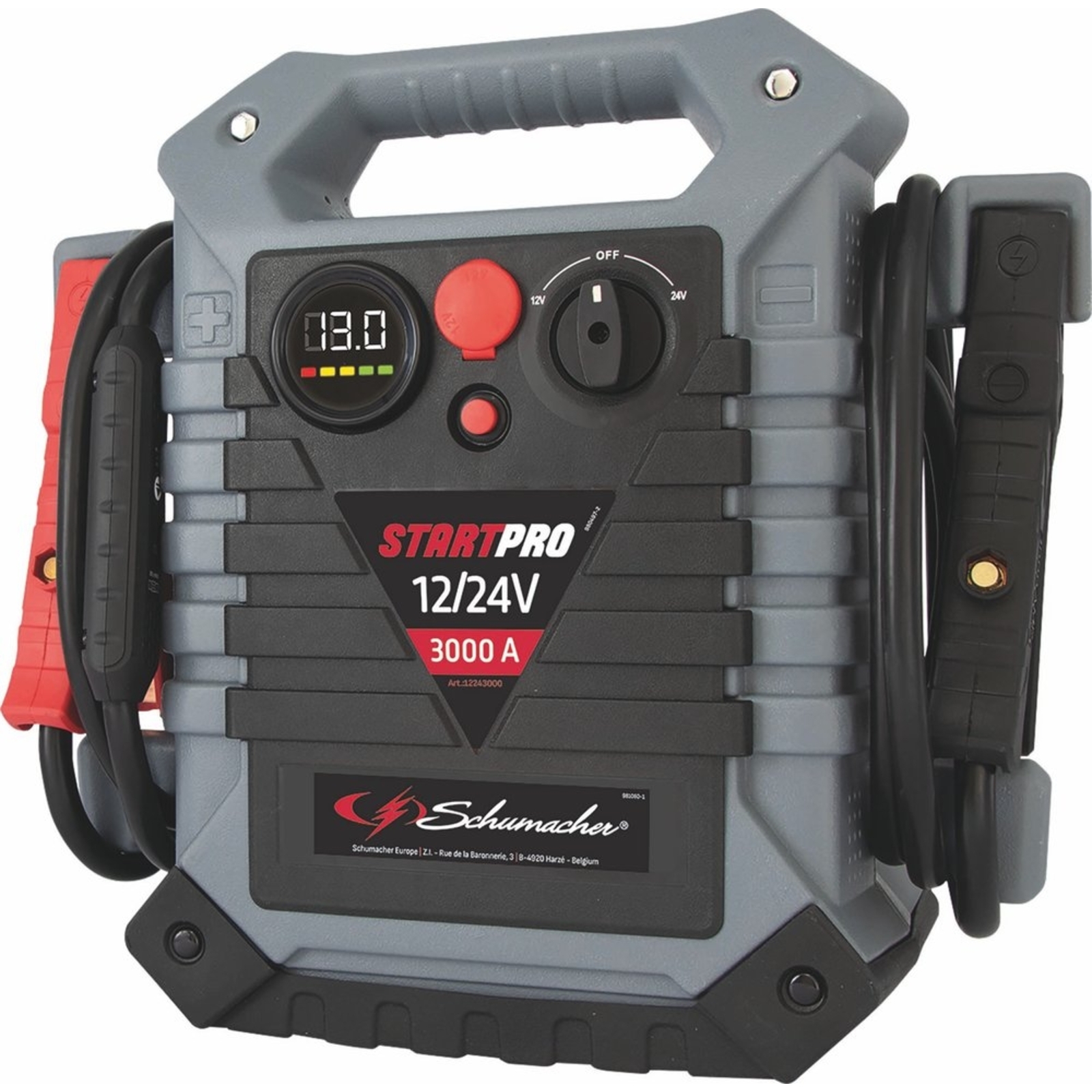 Booster 12/24V 3000A 2 batteries 22Ah SCHUMACHER - 54107