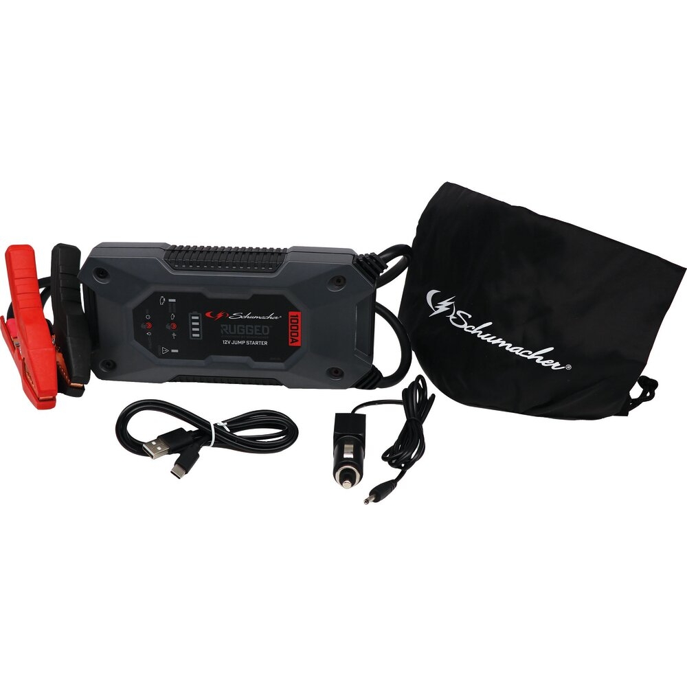 Booster 12V 1000A avec power bank 9800mAh SCHUMACHER - 54150