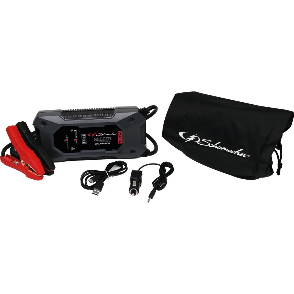 Booster 12V 2500A avec power bank 16500mAh SCHUMACHER - 54156