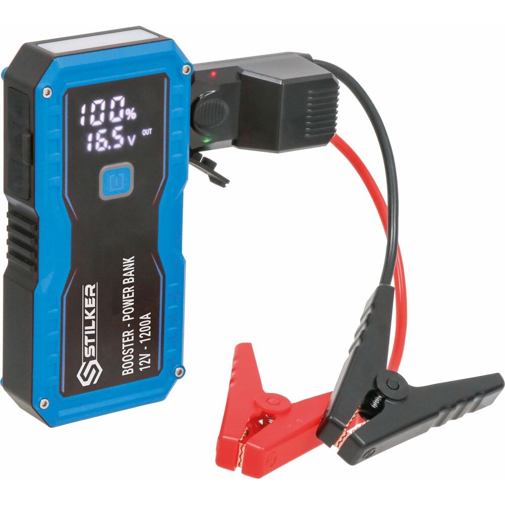 Booster 12V 1200A avec power bank 12000mAh STILKER - 54200