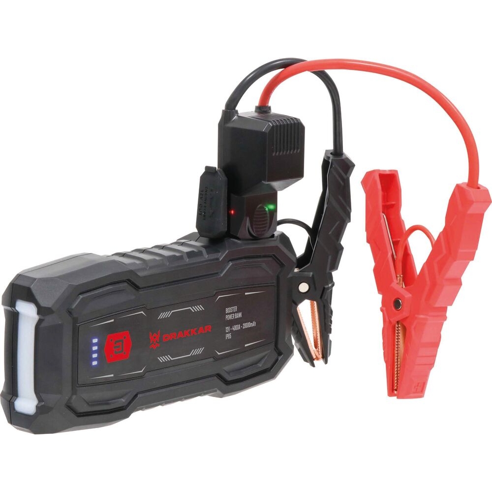 Booster lithium 12V 2000A avec power bank DRAKKAR EQUIPEMENT - 54215