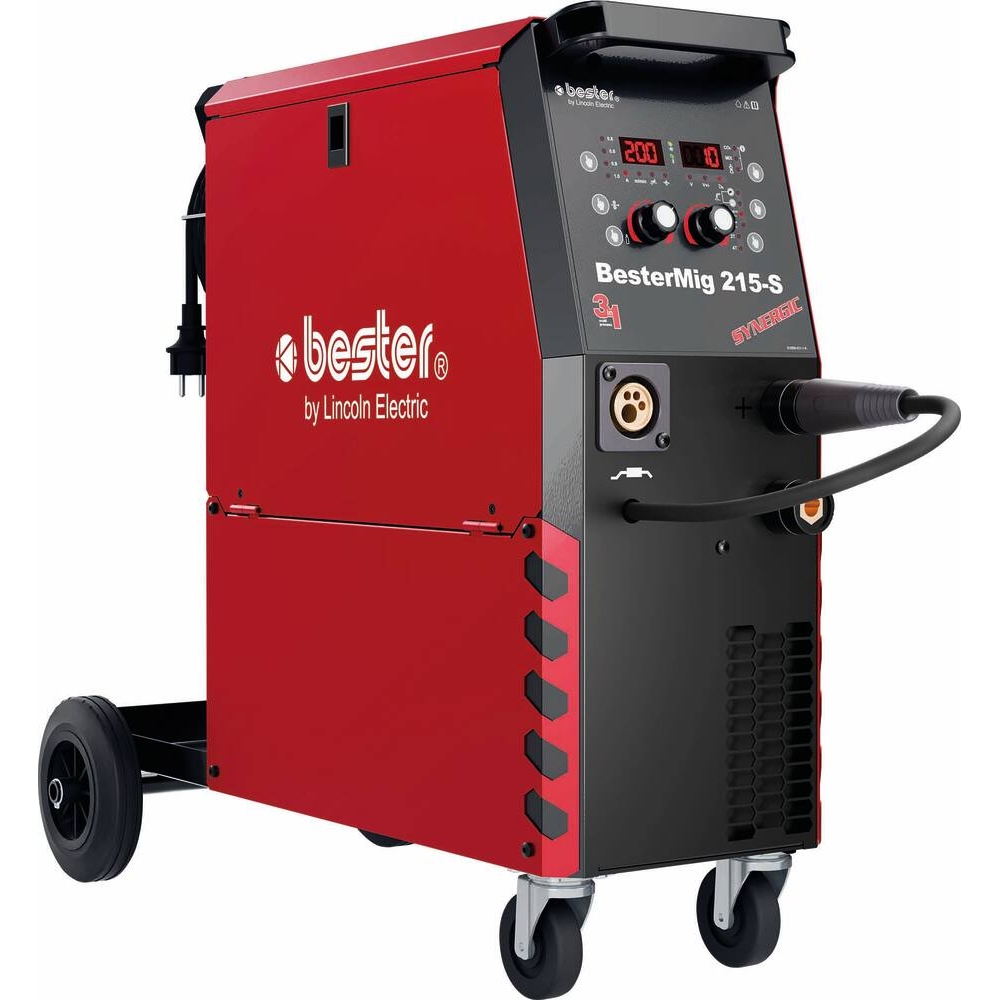 Poste à souder inverter MIG-MAG/TIG LIFT/MMA 230V 215-S Synergic BESTER - 54833