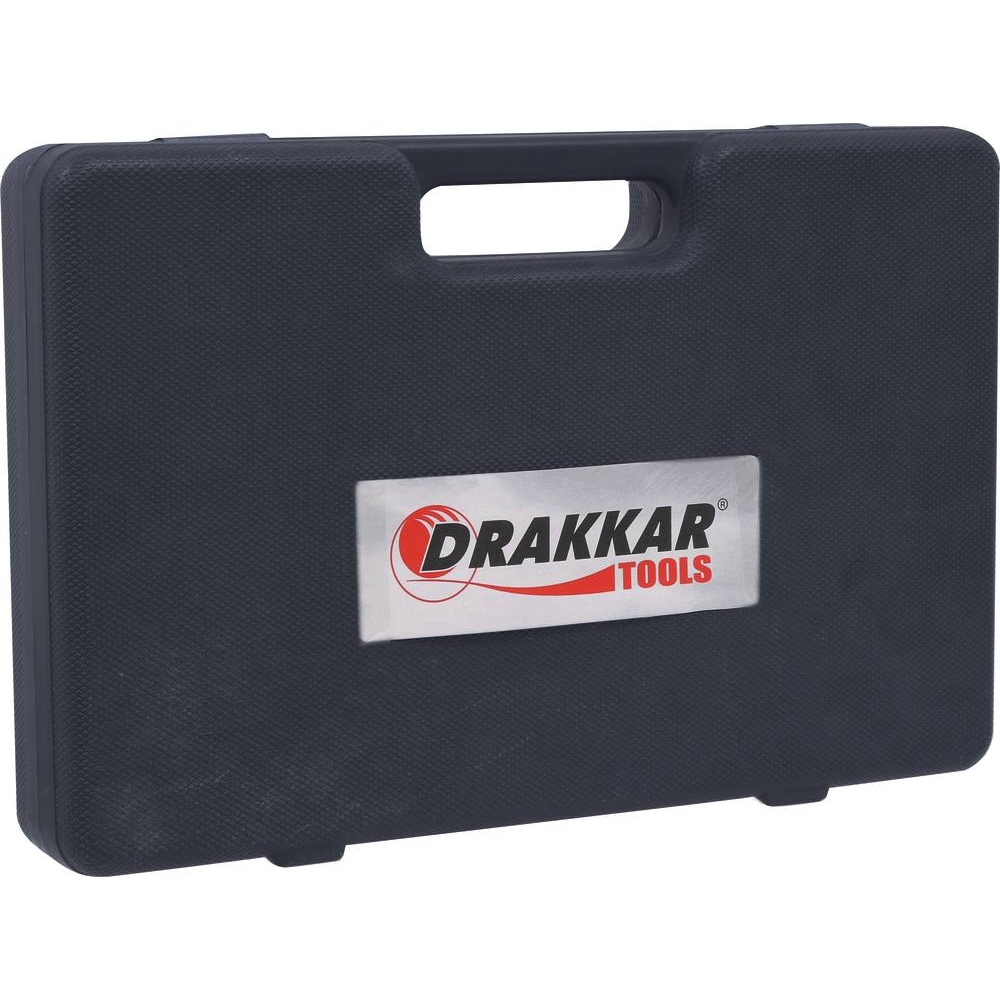 Brosse goupillon inox-nylon-laiton - coffret de 38 pcs DRAKKAR TOOLS - 55500