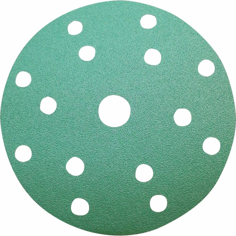 Disques abrasifs velcro GR800 150mm 15 trous - lot de 100 pcs STORM - 55709