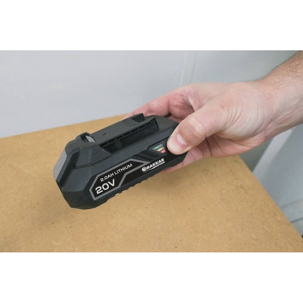 Batterie 20V Li-ion 2Ah DRAKKAR DRAKKAR - 55850