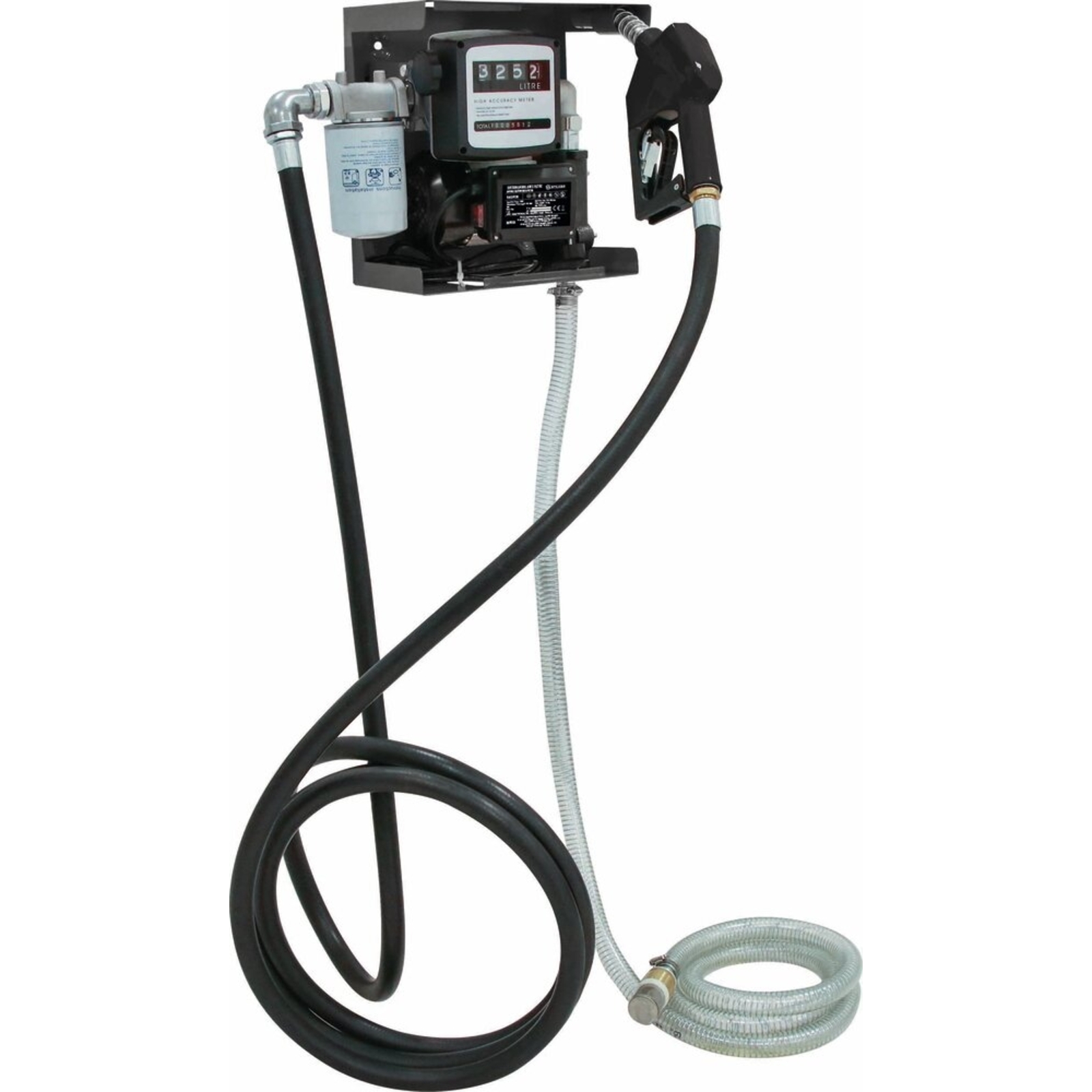 Cuve de stockage gasoil PEHD 5000L DP avec armoire intégrée pour station à gasoil 230V 50 l/min  STILKER - 56027