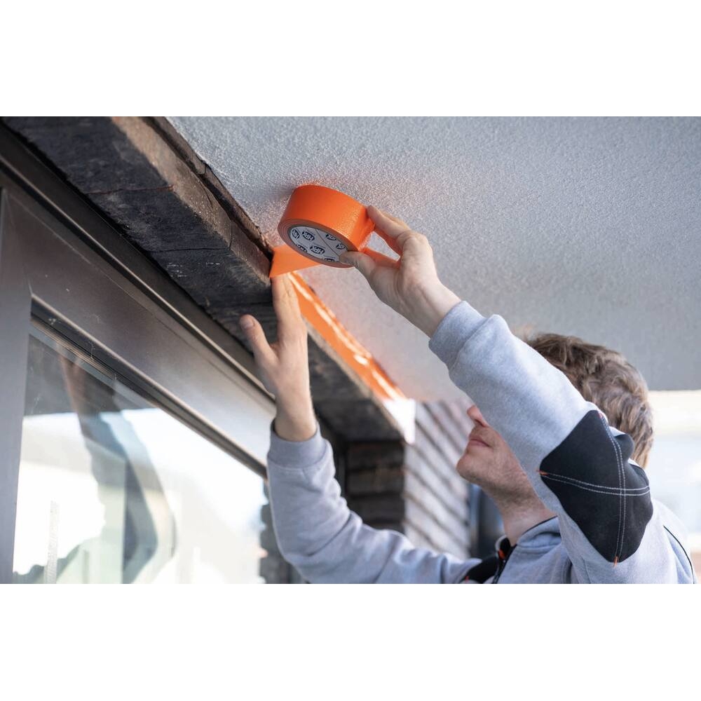 Ruban adhésif PE - orange spécial bâtiment 50mmx33m HPX - 63753