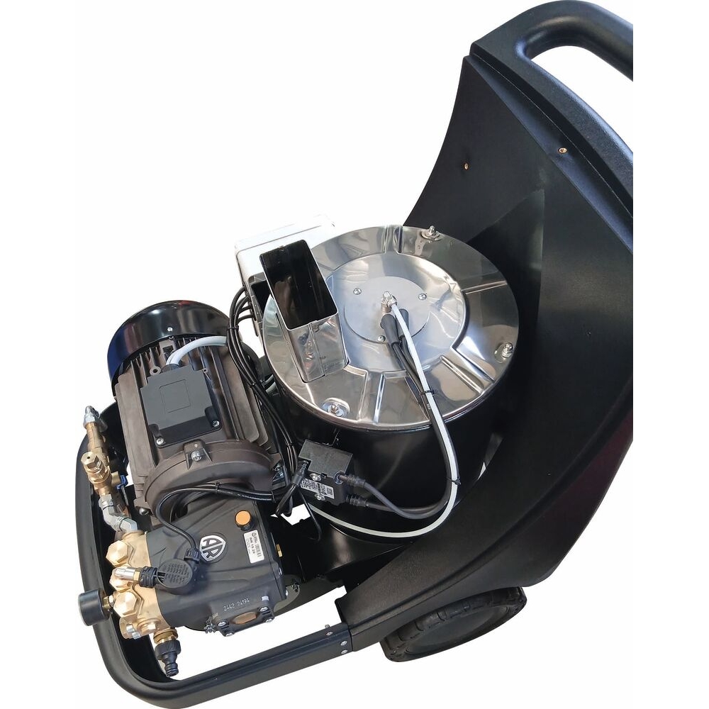 Nettoyeur HP eau chaude 230V 9 l/min 160 bar flexible 20m et total stop DRAKKAR - 64803