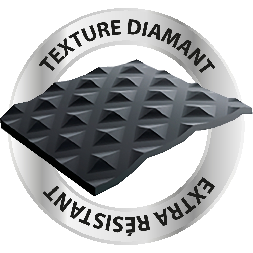 Gants jetables ambidextres nitrile 240mm 0,18mm noir T9 MERCATOR - 65153