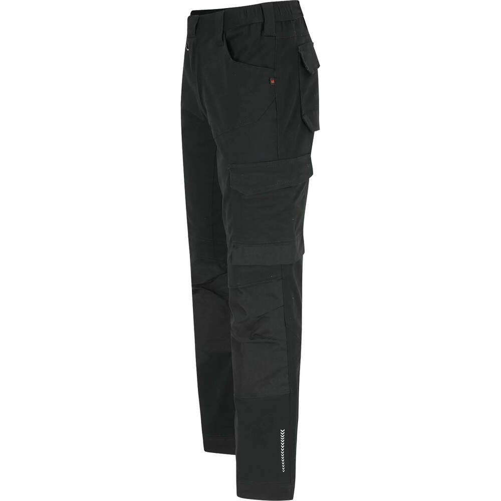Pantalon de travail multipoches en coton noir  - HEROCK