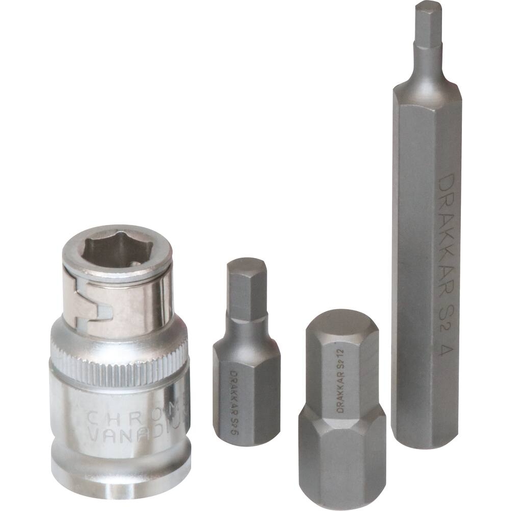Embout hexagonal 10mm hexagonal de 4 à 12mm avec douille 1/2
