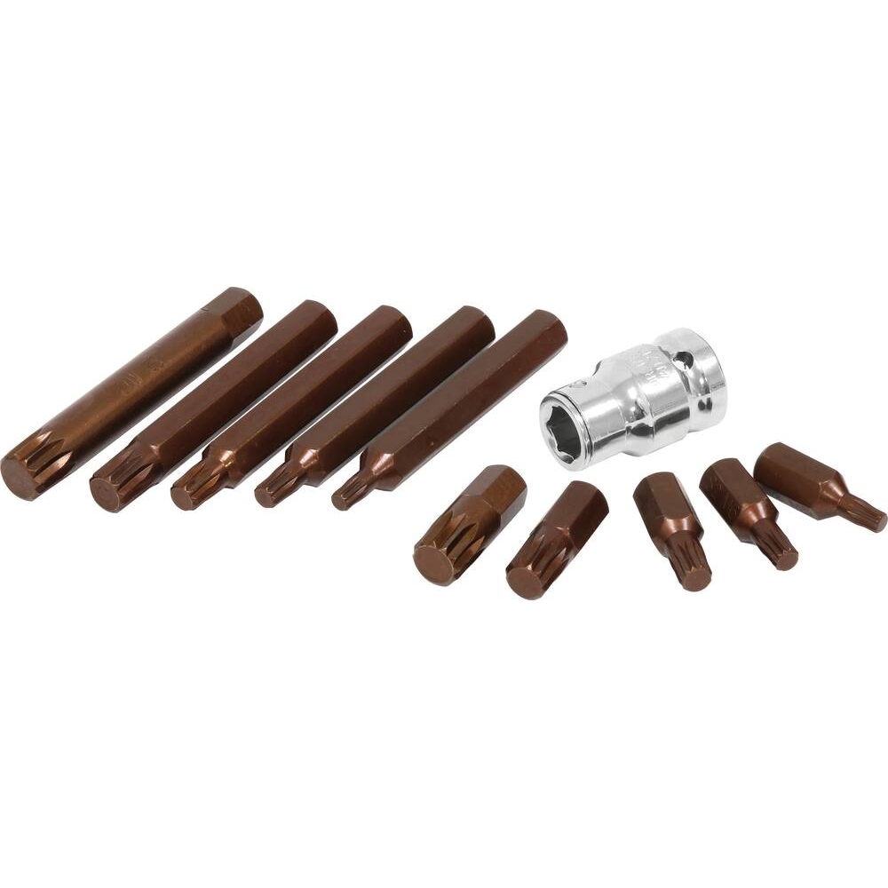 Embout hexagonal 10mm XZN de M5 à M12 avec douille porte embout 1/2