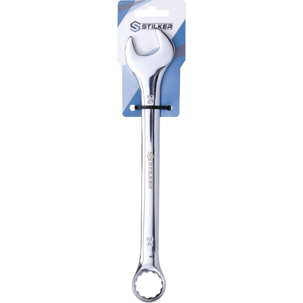 Clé mixte de 24mm full polish - carte STILKER - 68618