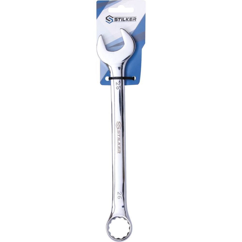 Clé mixte de 26mm full polish - carte STILKER - 68620