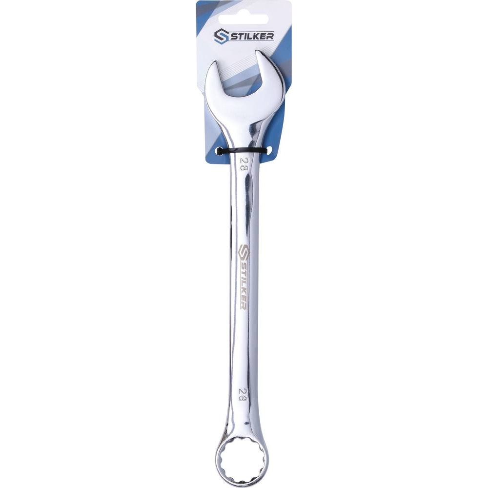 Clé mixte de 28mm full polish - carte STILKER - 68622