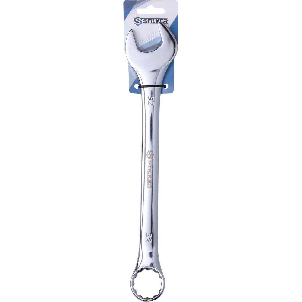Clé mixte de 32mm full polish - carte STILKER - 68625