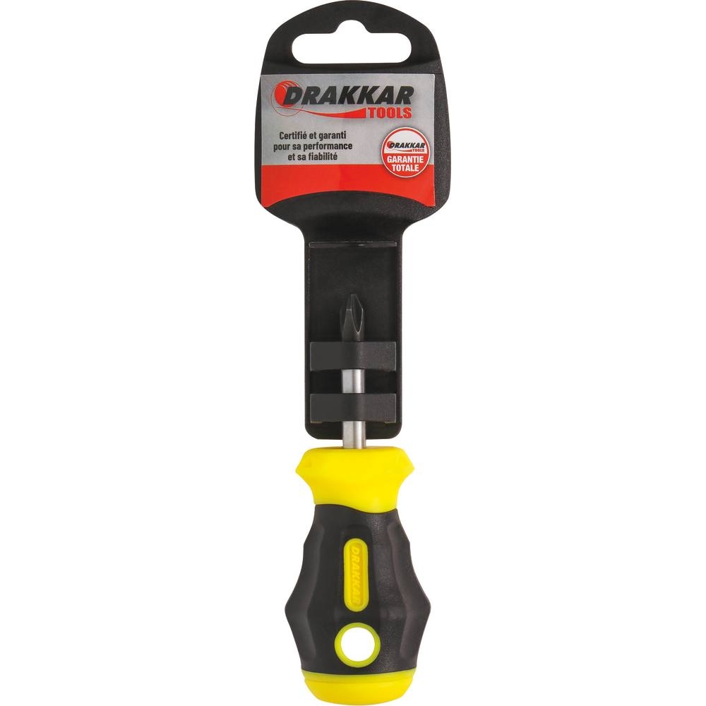 Tournevis Phillips tom pouce PH2 38mm - carte DRAKKAR TOOLS - 69661