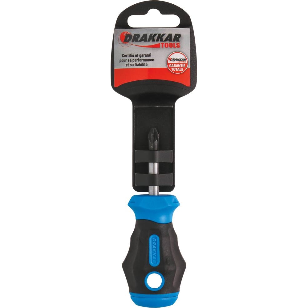 Tournevis Pozidriv tom pouce PZ2 38mm - carte DRAKKAR TOOLS - 69671