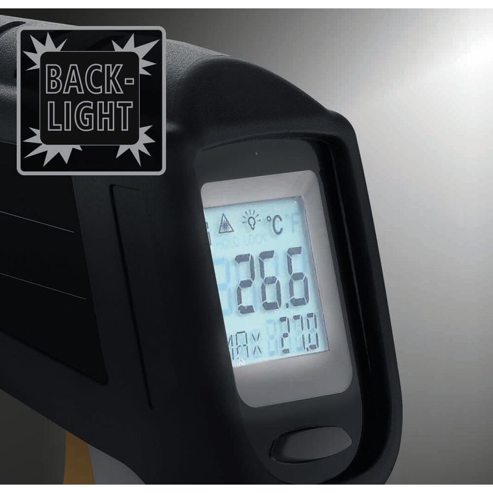Thermomètre infrarouge -38 à 600°C LASERLINER - 70804