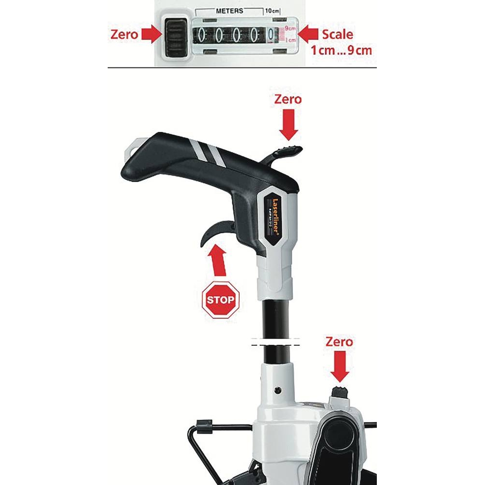 Odomètre écran 5 chiffres LASERLINER - 70835