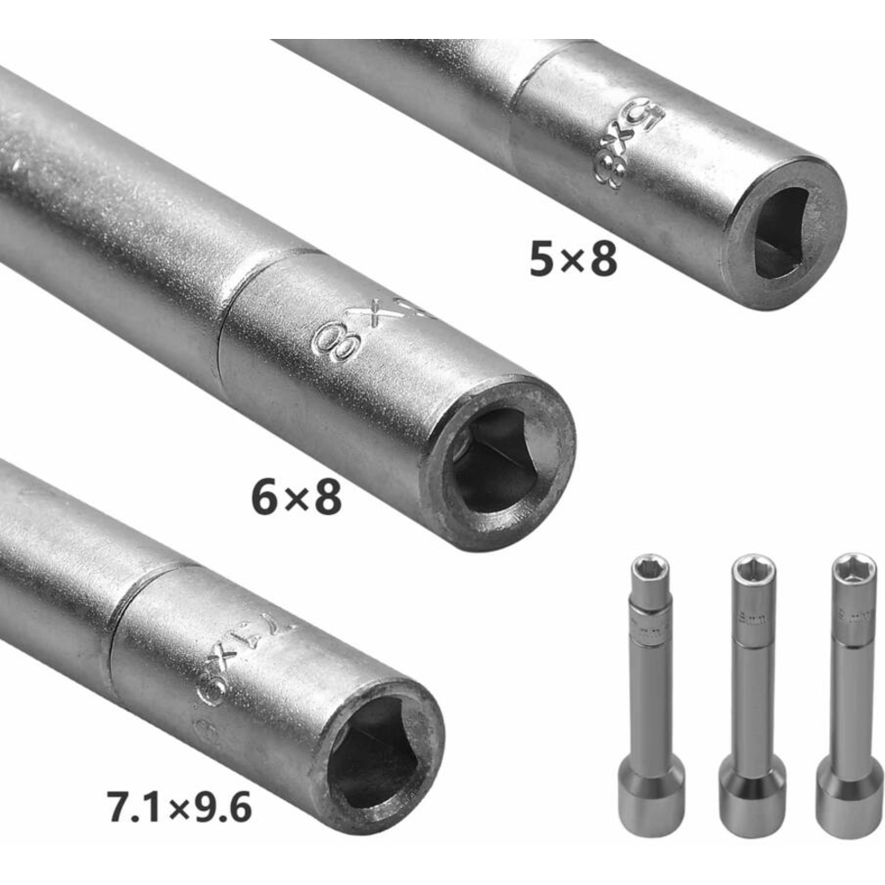 Outils de démontage de têtes d'amortisseurs - coffret de 18 pcs STILKER - 71261