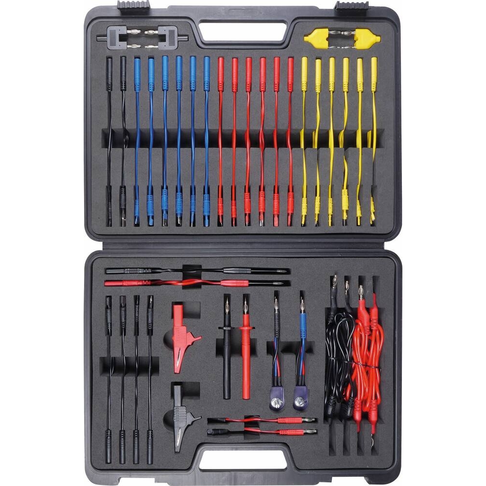 Coffret de connecteurs pour outils de mesures électriques STILKER - 71700