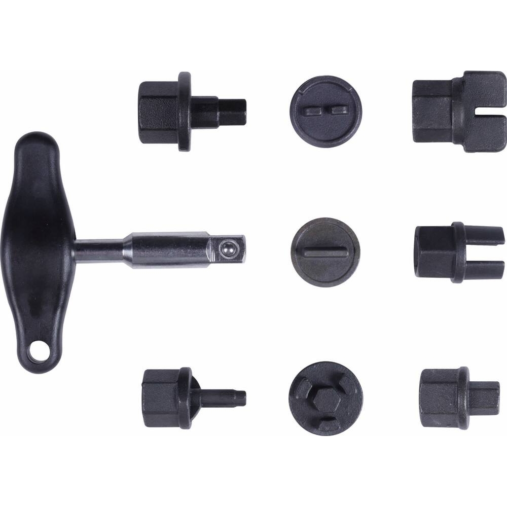 Clés pour bouchons de vidange PVC – coffret de 8 pcs STILKER - 71947