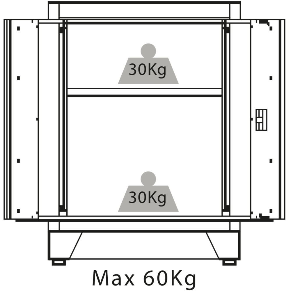 Meuble bas 2 portes DRAKKAR - 72622