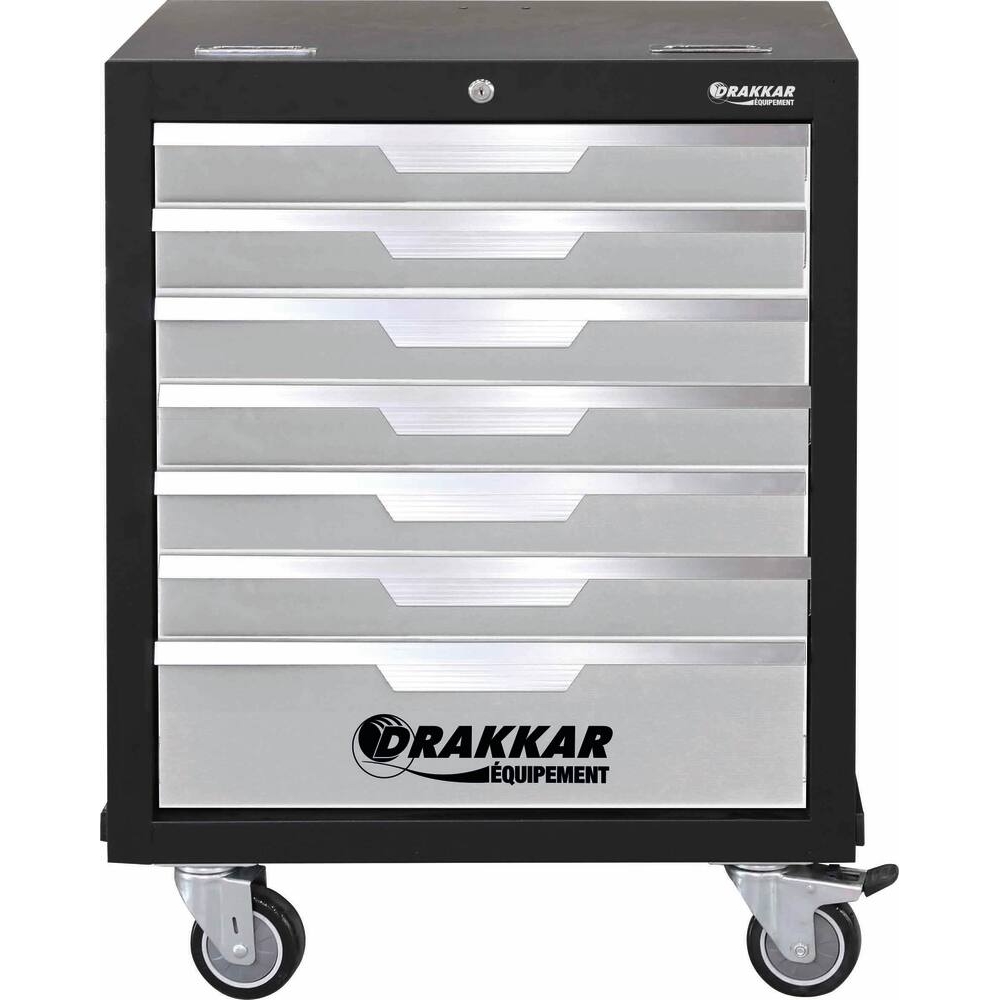 Servante d'atelier 7 tiroirs 646x458x961mm DRAKKAR - 72623