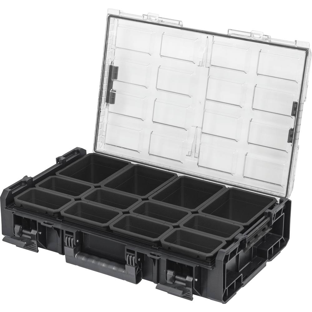 Mallette de rangement COBOX 12 godets 582x387x131mm DRAKKAR - 72710