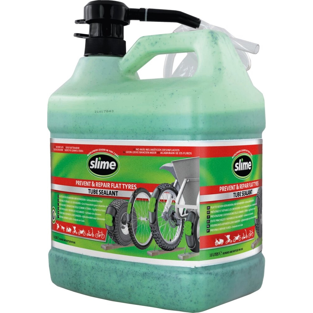 Anti-crevaison gel fluide vert - chambre à air - 3,8L SLIME - 74787
