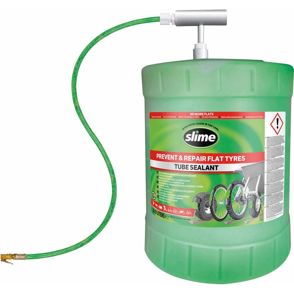 Anti-crevaison gel fluide vert - chambre à air - 18,9L SLIME - 74788