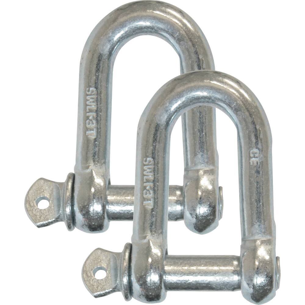 Manille droite 8mm - sachet de 2 - KLIPPER - 75304.02