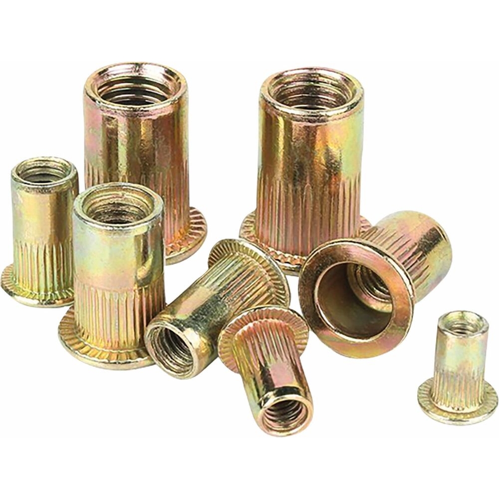 Insert en zinc à tête plate de M3 à M12 - coffret de 235 pcs STILKER - 75780