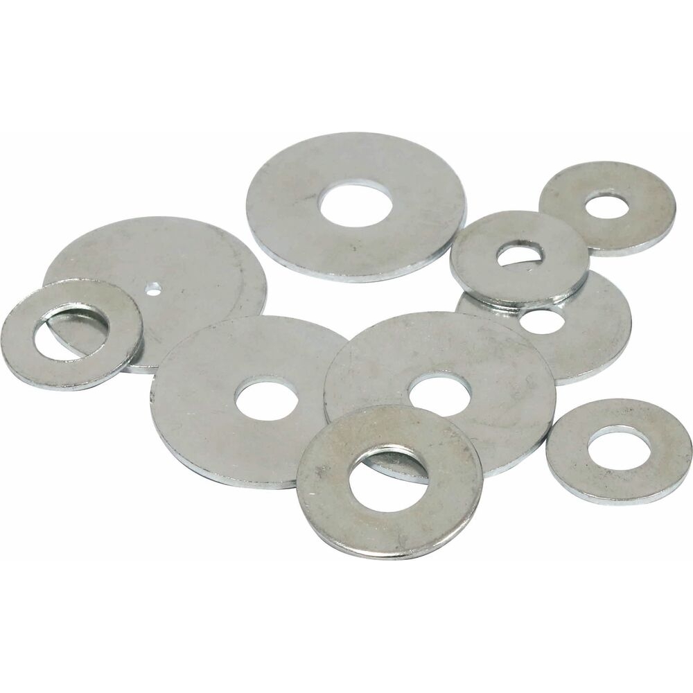 Rondelle en acier 6x20mm à 12x32mm - coffret de 240 pcs STILKER - 76201