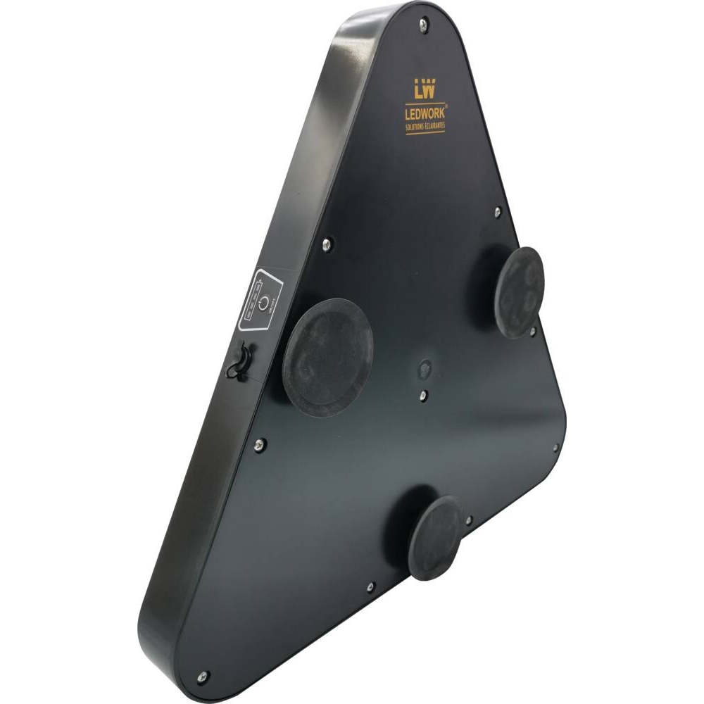 Triangle triflash 500mm à LED class 2 rechargeable magnétique polycarbonate LEDWORK - 79301