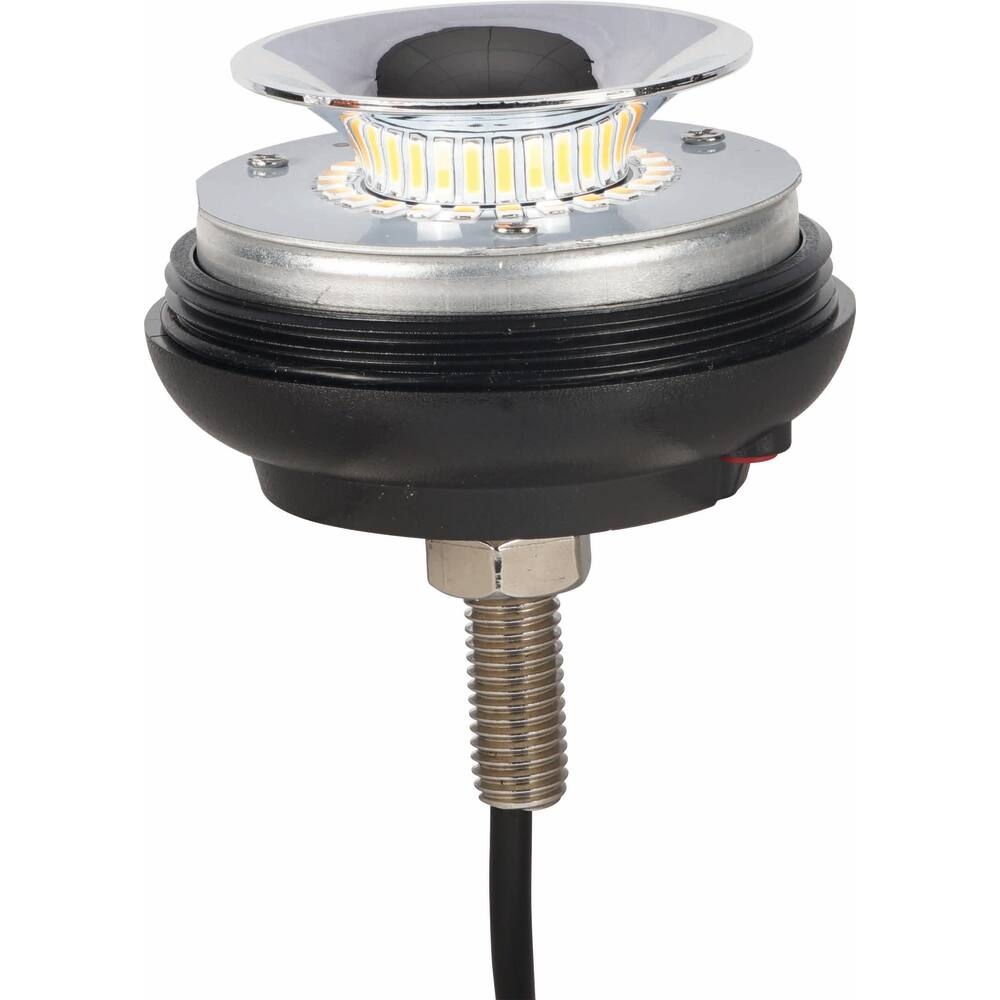 MINI GYROPHARE LED FLASH 12/24V A FIXER - 1 TROU - 24 LED - SODIFLASH - 79467