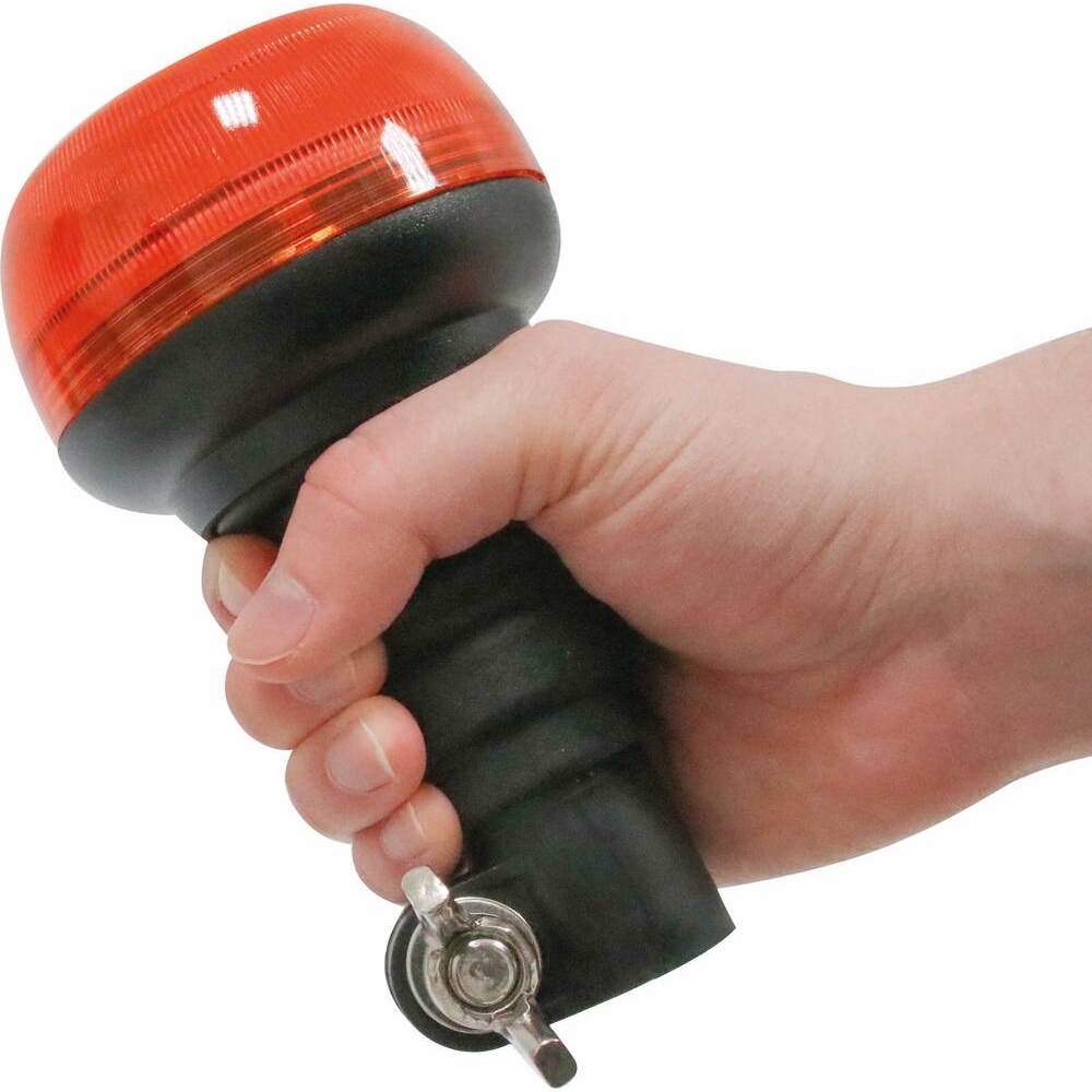 Mini-gyrophare LED flash 12/24V sur tige flexible SODIFLASH - 79468