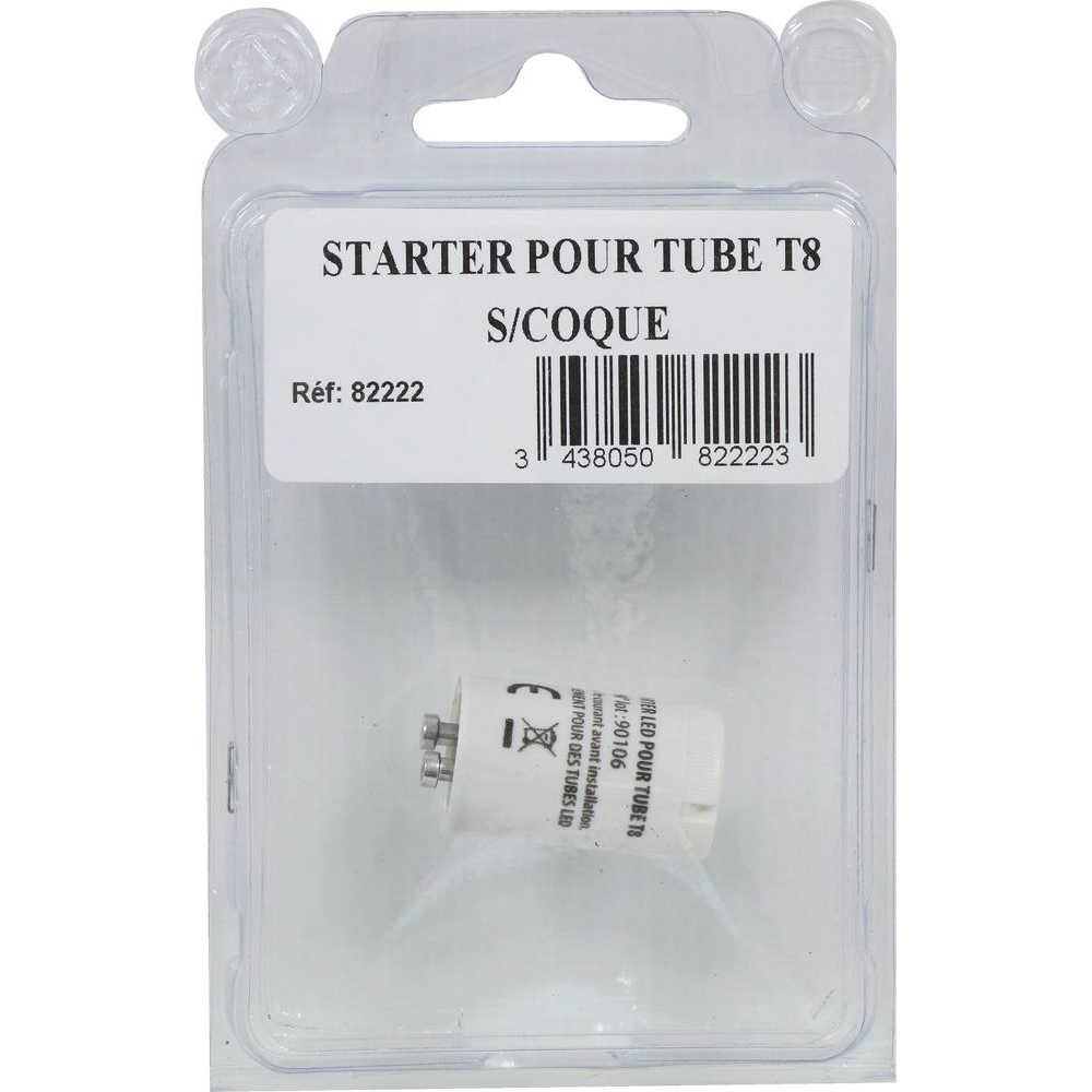 Starter pour tube T8 LED - DRAKKAR - 82222