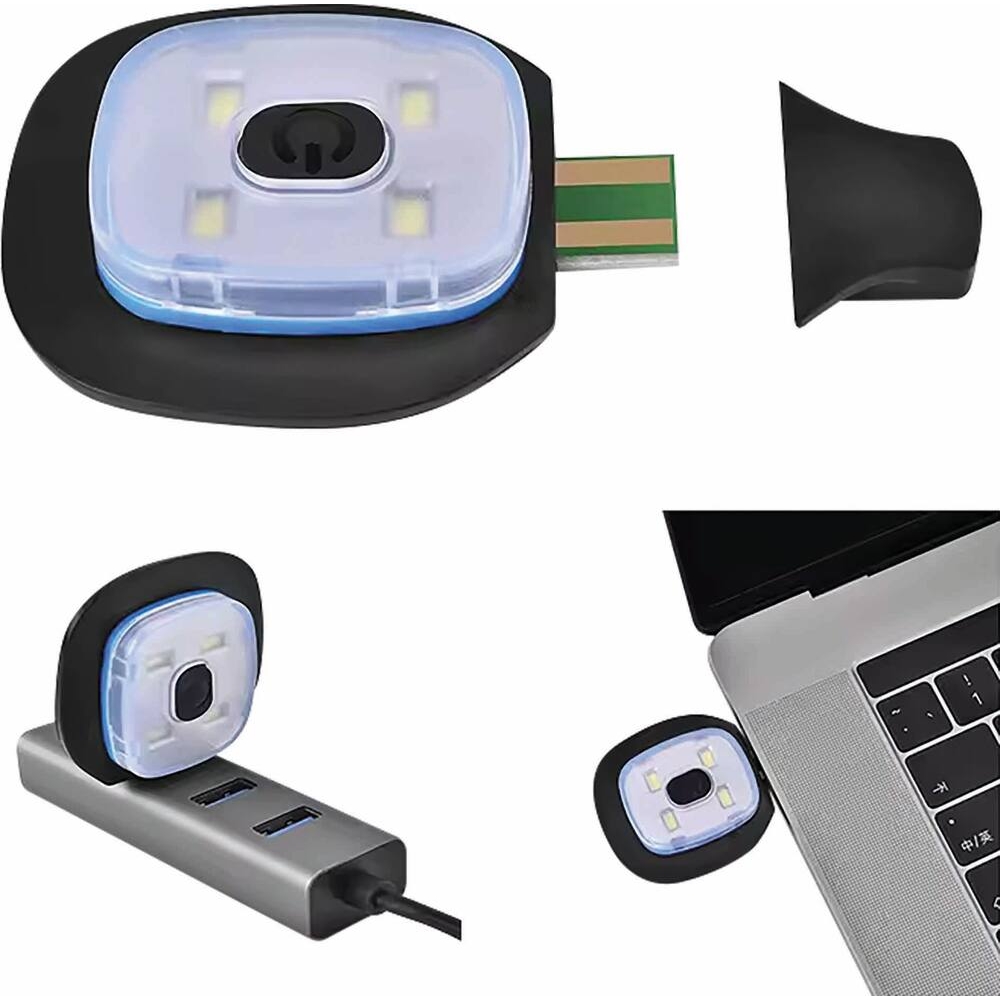 Bonnet LED noir 80 lumens en acrylique DRAKKAR - 82228