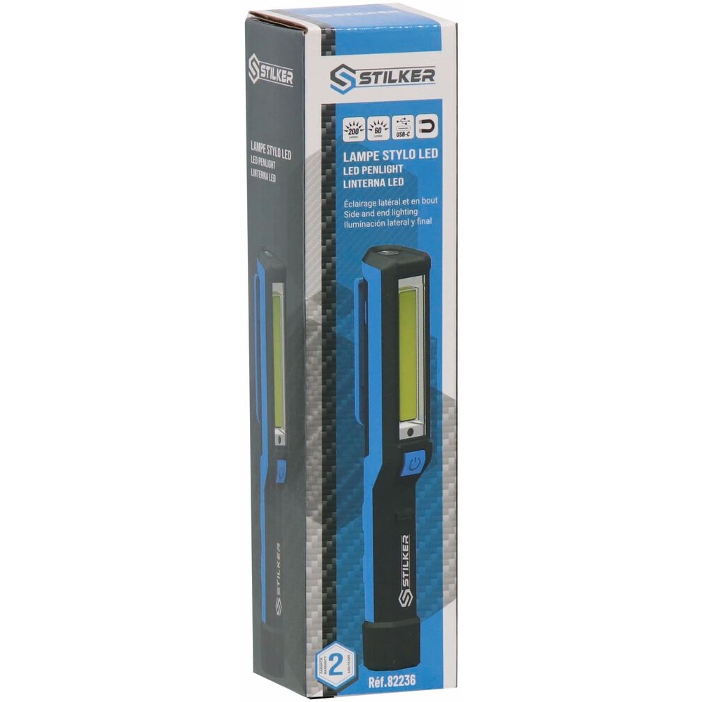 Lampe stylo LED 200 lumens rechargeable STILKER - 82236