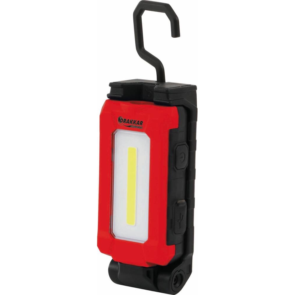 Lampe de poche LED 600 lumens rechargeable DRAKKAR - 82317