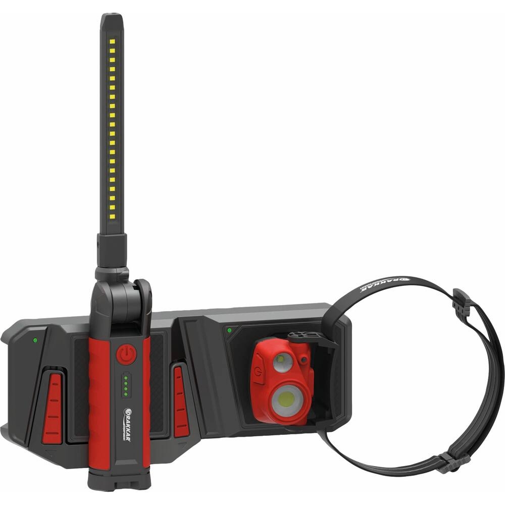 Pack éclairage à induction - Lampe frontale, baladeuse et chargeur DRAKKAR - 82387