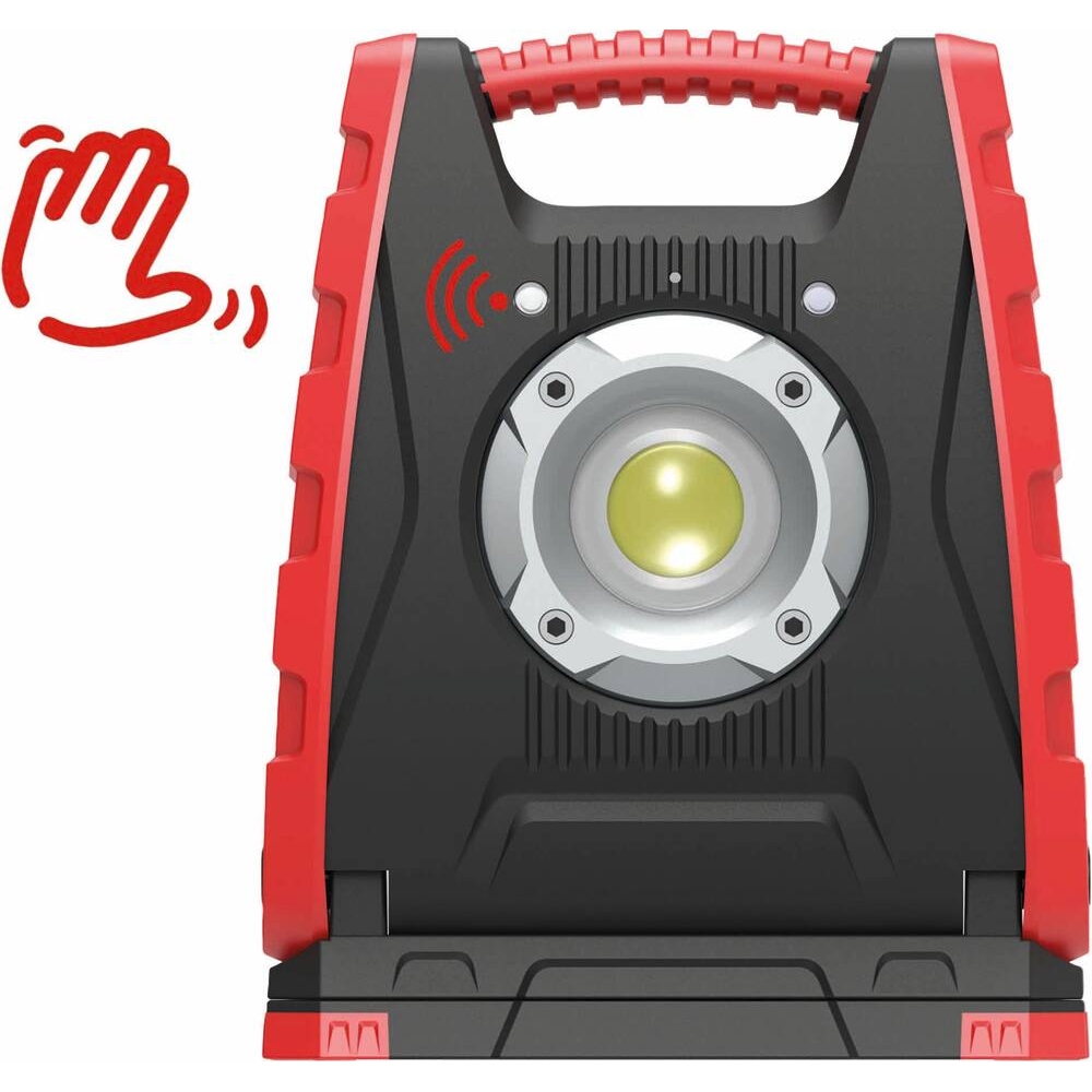 Projecteur mobile LED 10W 1000 lumens rechargeable, portable DRAKKAR - 82403