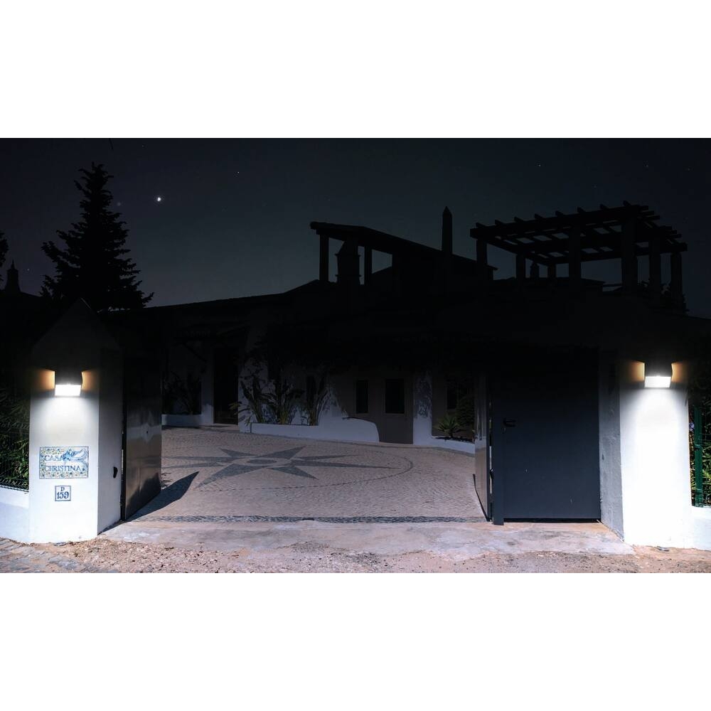 Projecteur LED solaire 500 lumens 4W avec détecteur - Butterfly STILKER - 82456