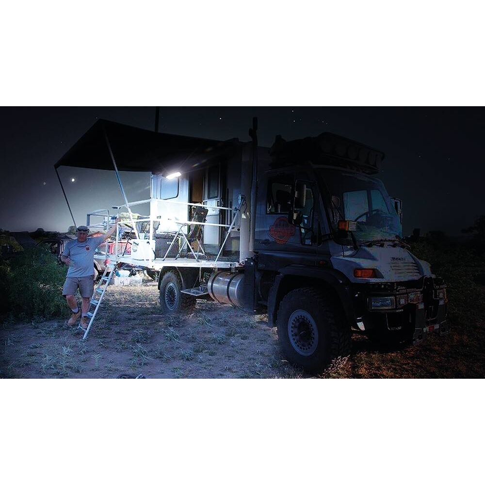 Projecteur LED solaire 1150 lumens 10W avec détecteur - pliable DRAKKAR - 82460